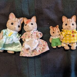 Charming Family of Small Pet Figurines